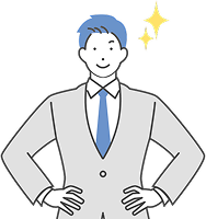 業務を知る担当者のイラスト
